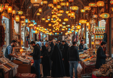 تاثیر بحران اخیر بر بازار روشنایی شیراز