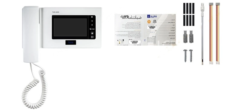 تنظیمات آیفون تصویری تابا 1035